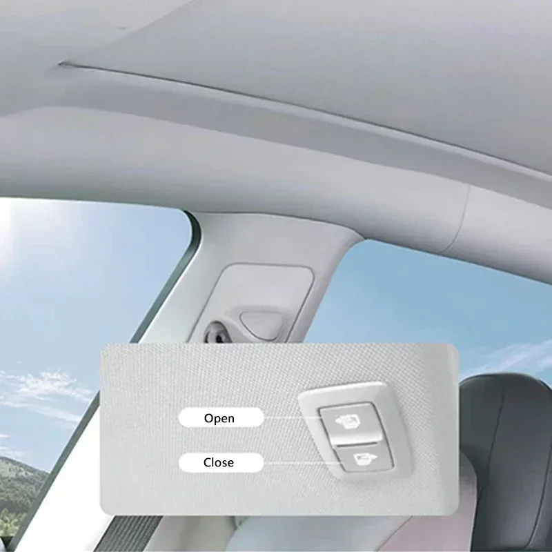 Солнцезащитные козырьки 2024 стеклянная крыша для Tesla Model Y солнцезащитный козырек