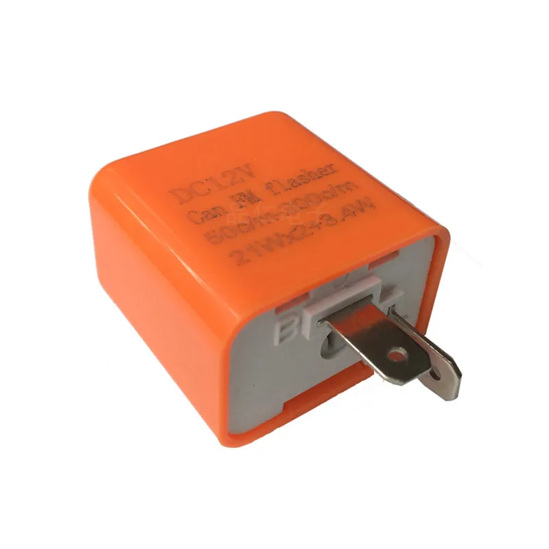 

12V Universal Waterproof Flashing Motorcycle Led Signal Indicator Relay Switch Resistor Adjustable LED Indicator Flasher Relay