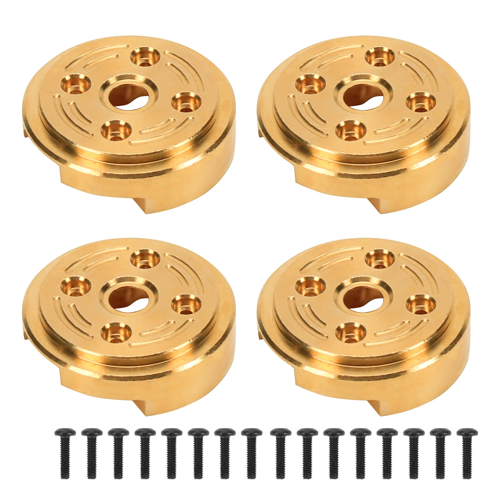 

Front and rear door bridge Brass counterweight block 148g 4 (PCS) with pan head hex 28MM. 16 screws for FMS1/24.