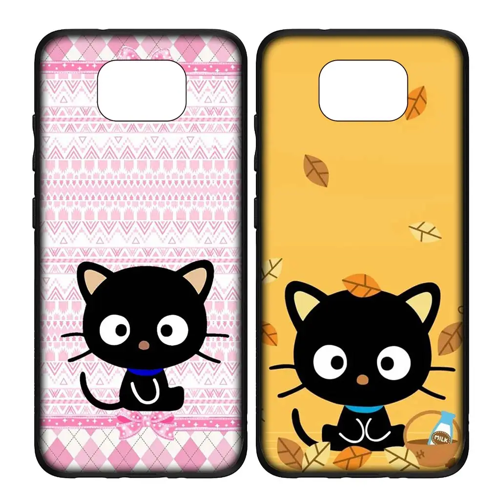 Chococat Choco cat Wallpaper Silicone Coque Phone Cover for Xiaomi Redmi Note 9 8 11 Pro 4G 5G 9S 11S 9A 9C NFC 9T 8A Soft Case