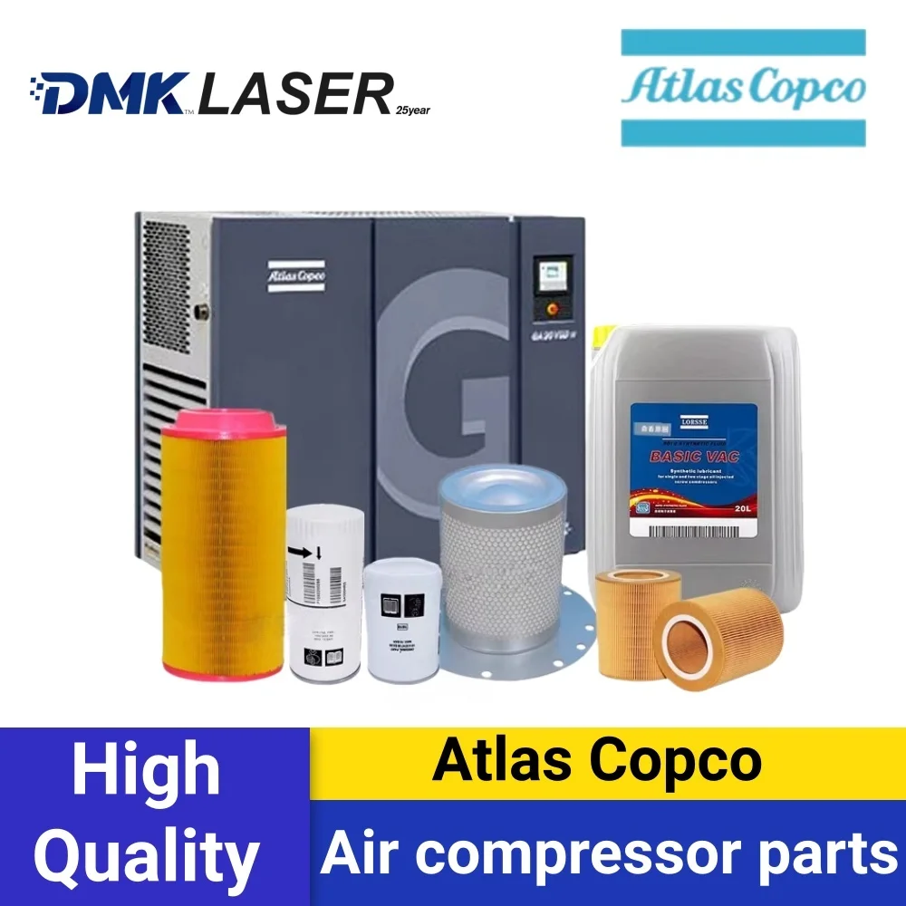 Фото Винт Atlas Copco, аксессуары для воздушного компрессора, аксессуары для обслуживания фильтрующего элемента, масло-газовый сепаратор для станка для лазерной резки №1