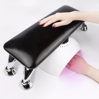 nail arm rest manicure hand pillow superior quality black genuine leather table desk station hand rest cushion pillow holder