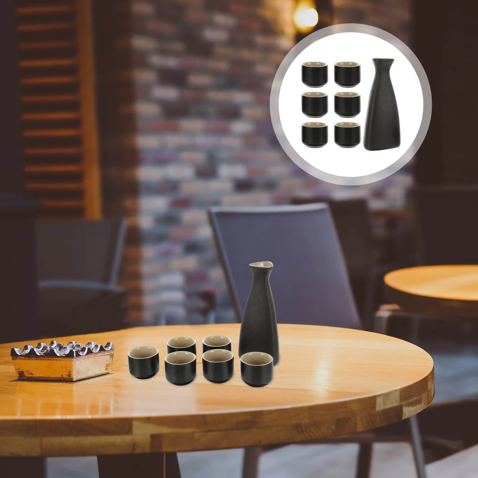 

Japanese Tea Mug Japanese Tea Cups Sets Men Matte Pot Glass Cups Set Drinking Cup Supplies Ceramic Glass Set