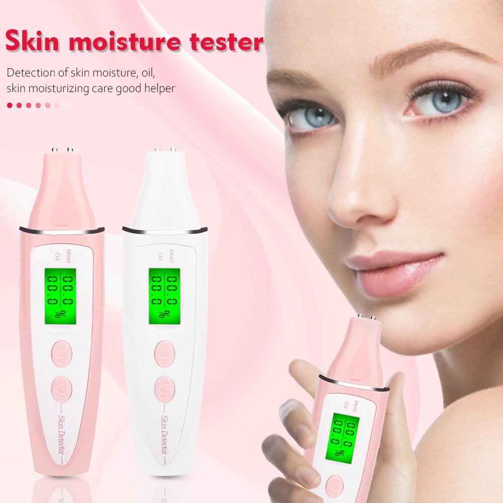 

Цифровой тестер для ухода за кожей лица, с ЖК-дисплеем