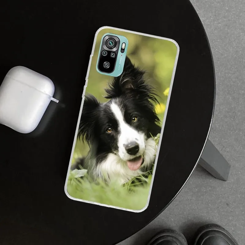 Чехол для телефона Border Collie Dog Breed Xiaomi 12 11T 10 9 Redmi Note 10S Pro 9A 8 прозрачный чехол