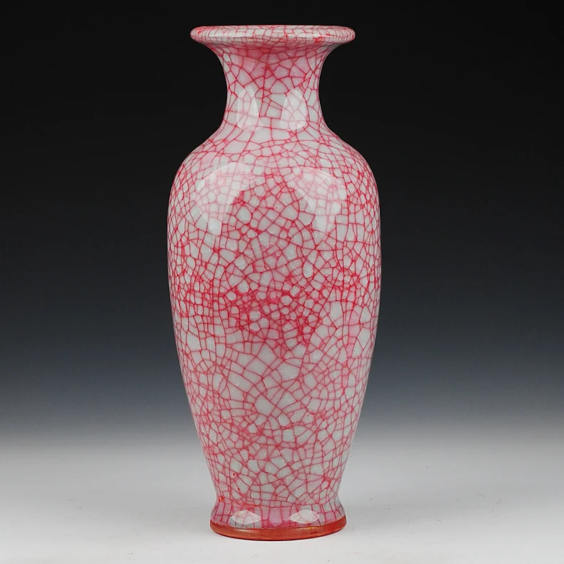 

Керамика Цзиндэчжэнь Цзюнь, фарфоровая глазурованная трещина, антикварная ваза, украшение для гостиной