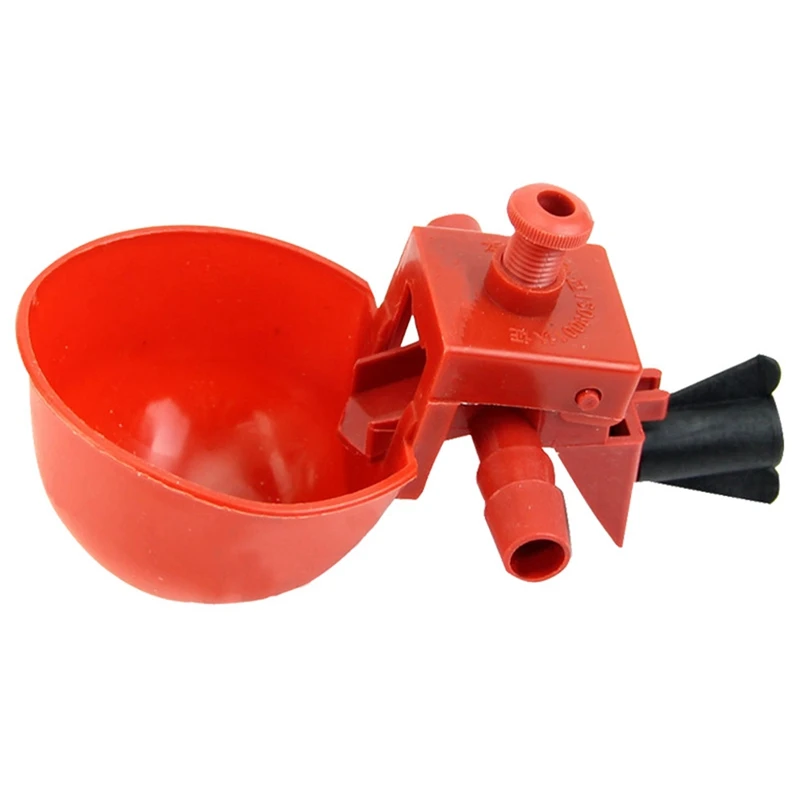 

20 Set Chicken Waterer Automatic Drinking Bowls For Chicken Coop Quail Poultry Chicken Fowl Drinker Farm Drinking Cups