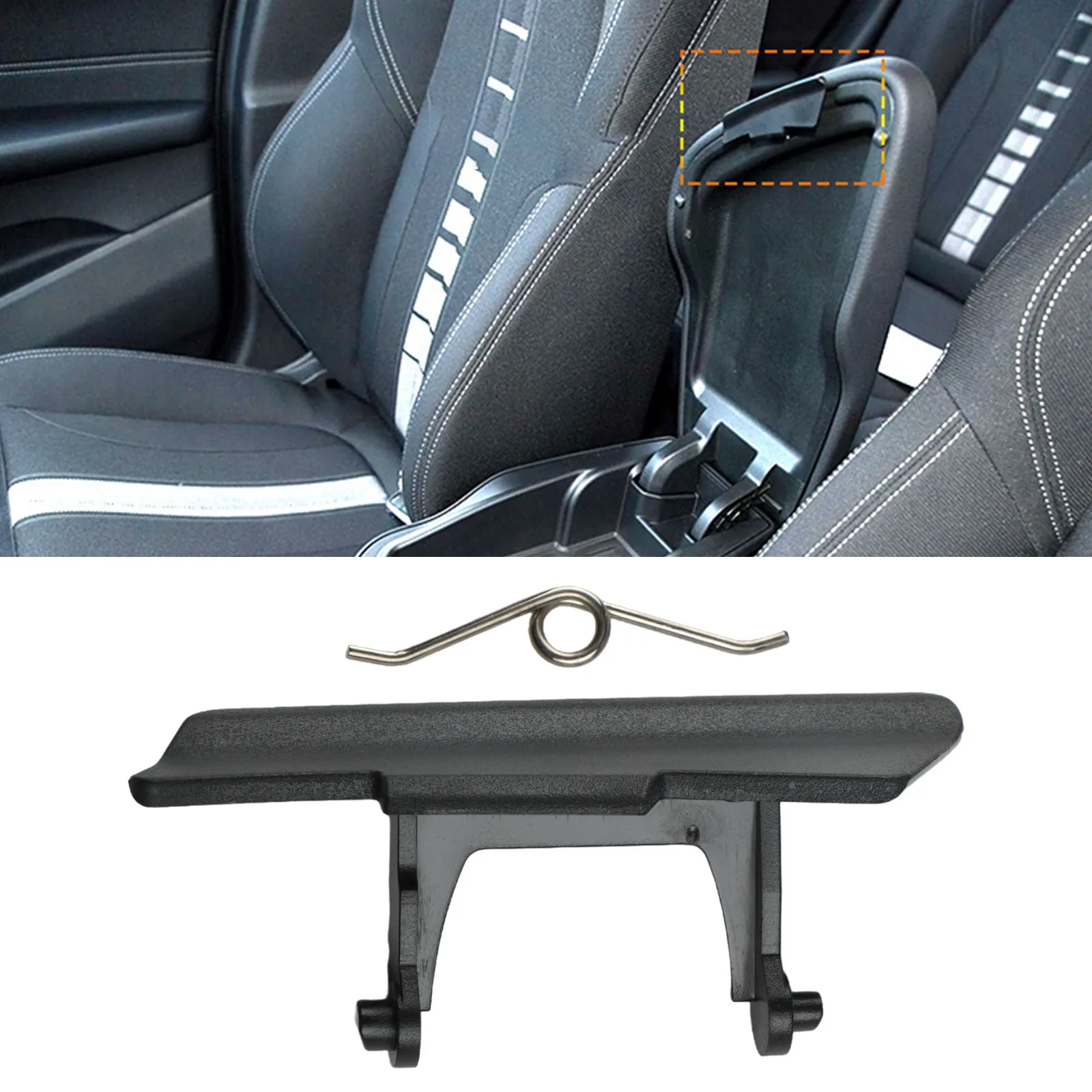 

Автомобильный центральный подлокотник, замок, подлокотник, консоль, защелка, зажим для BMW X1 F48 X2 F39 для X2 F39 2016-2019 LHD