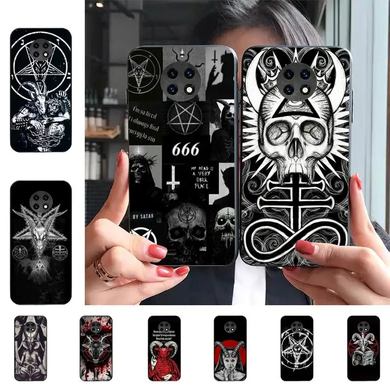 

Devil Satan Phone Case For Redmi 5 6 7 8 9 10 plus pro 6 7 8 9 A GO K20 K30 K40 pro plus F3 Fundas