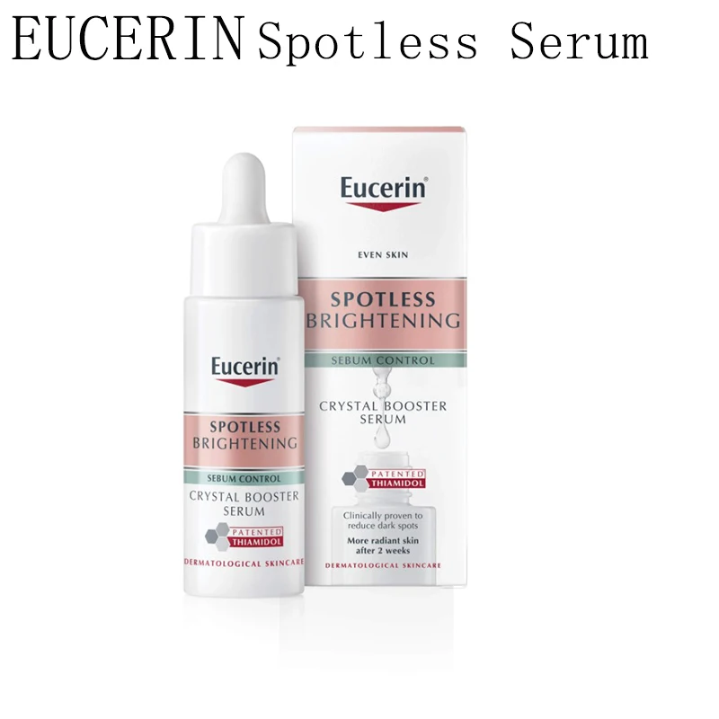 

Eucerin Spotless Brightening Serum 30ml Crystal Booster Whitening Essence Diminish Dark Pigment Spots For Oily Sensitive Skin
