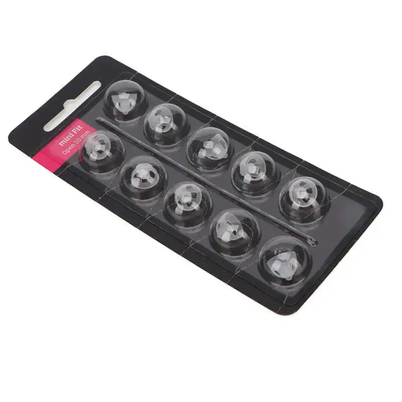 

Washable Hearing Amplifier Open Domes 10MM Silicone Transparent Soft Prevent Static Ear Plugs Tips Hearing Aid Accessories 10pcs