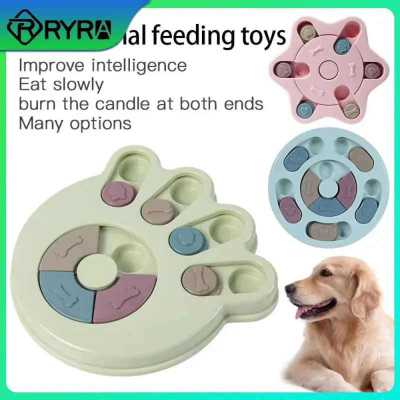 

Dog Puzzle Toys Slow Feeder Interactive Training Slowly Eating NonSlip Bowl Pet Cat Dogs Game to Relieve Boredom Pet Supplies