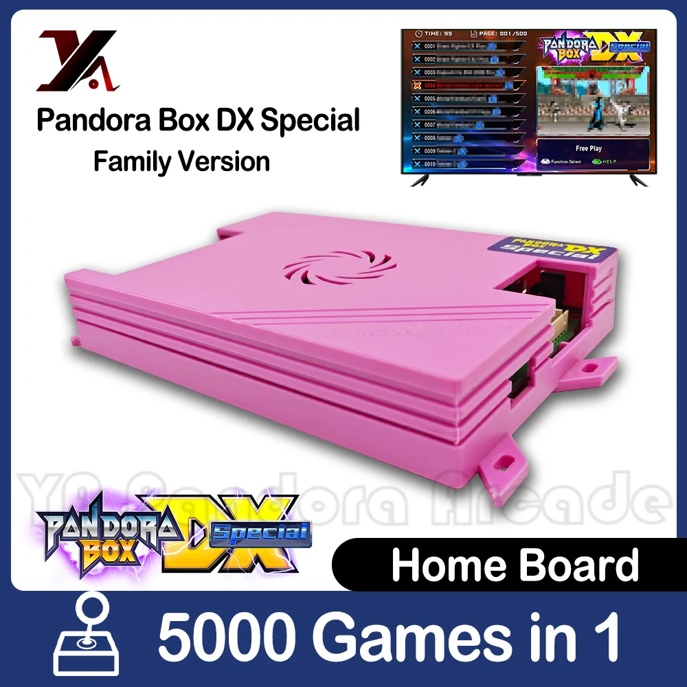 

5000 in 1 Pandora Box DX Special Multifunctional Arcade Family Version 3D Games Home Board Support HDMI VGA 3-4 Players