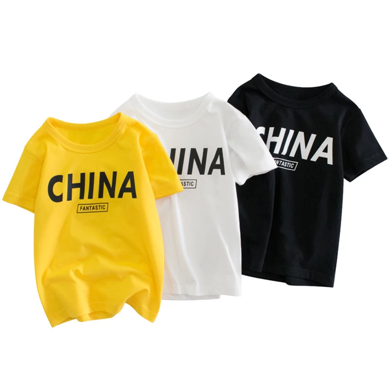 Футболки с героями мультфильмов для мальчиков 2022New Детская летняя футболка