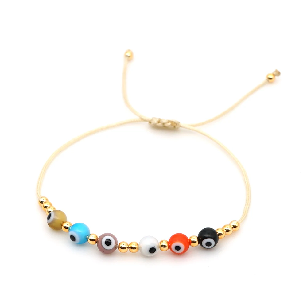 

Shinus for women Mixed color glazed Semi Precious Stone Bracelet
