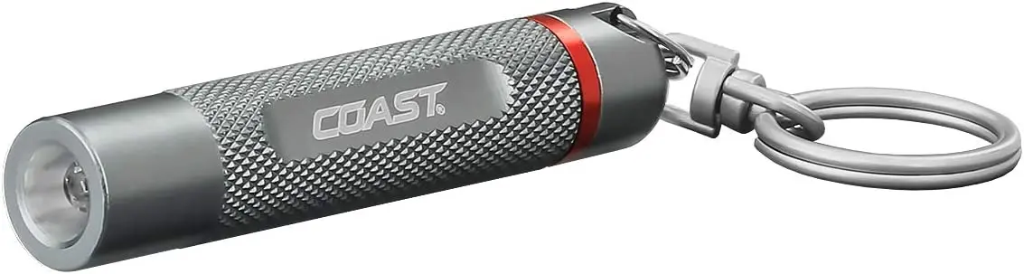 

LED flashlight ® G5, 18 lumens, with keychain, silver High Power Led Flashlights Camping Torch Aluminum Alloy Light Waterproof