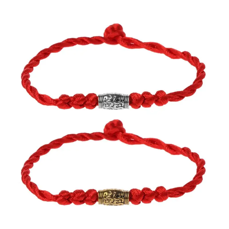 

Braided Lucky Red String Rope Adjustable Bracelet Wild Surprise Gift for Couples