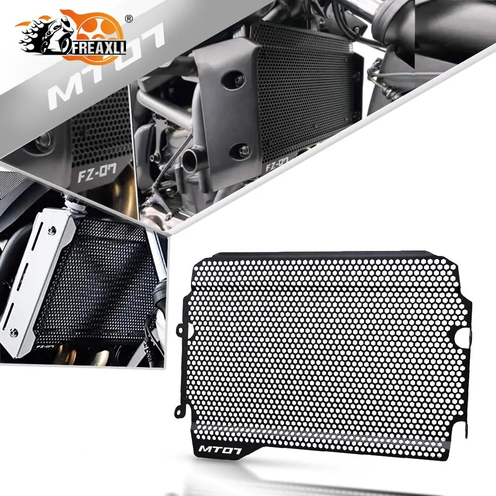 

Motorcycle MT-07 FZ07 MT07 Radiator Grille Guard Cover Fuel Tank Protection Net For Yamaha MT-07 FZ-07 MT07 MT 07 2018 2019 2020