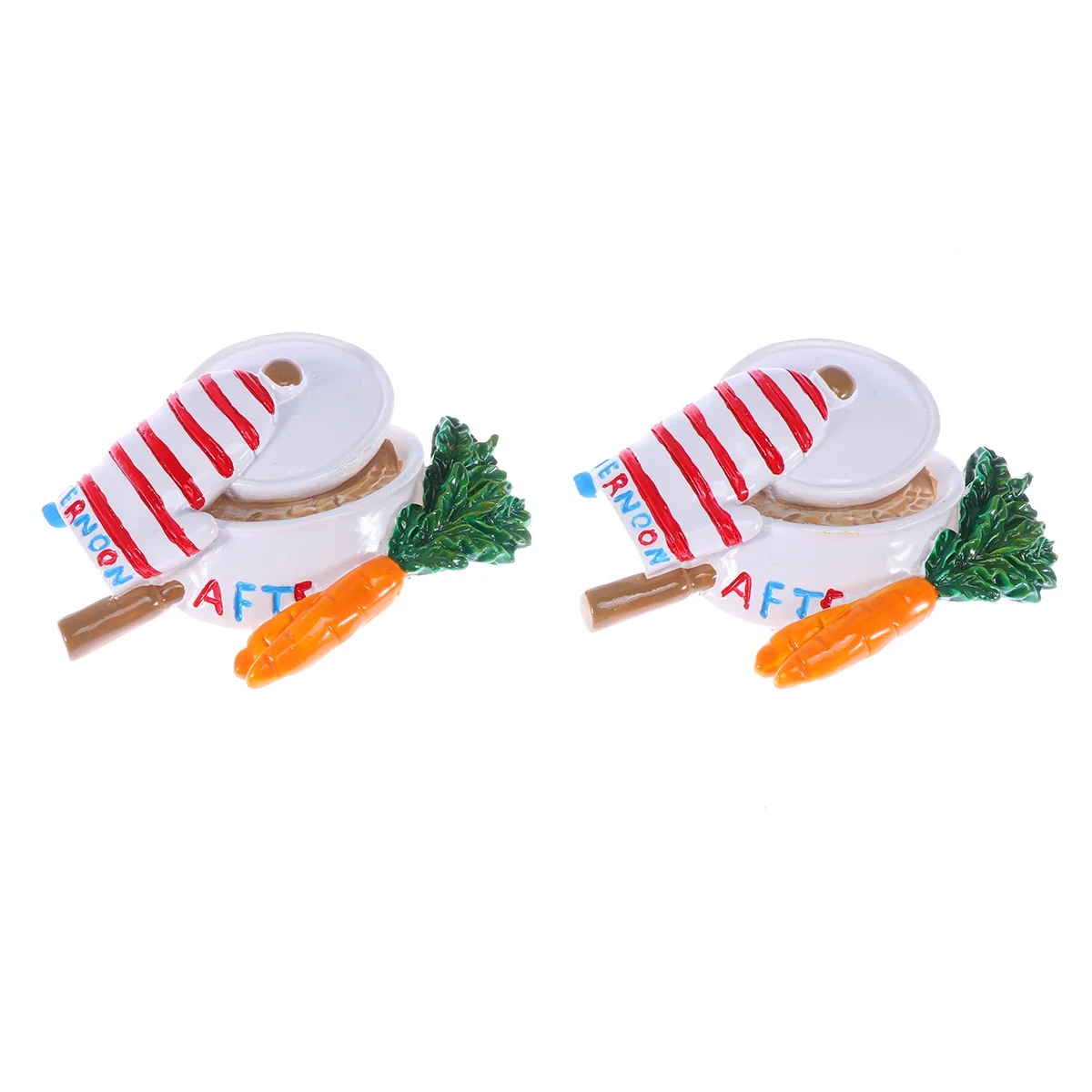

2pcs Resin Refrigerator Magnets Mini Glove Fridge Stickers Fridge Magnets for Wall Home