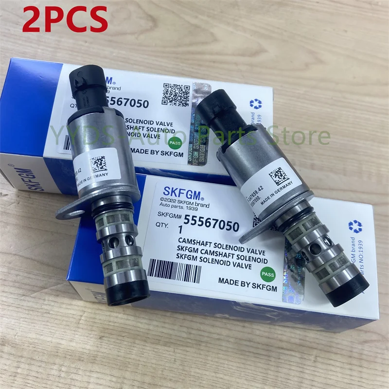 

2 шт. электромагнитный клапан положения распределительного вала OEM 55567050 для Chevrolet Aveo Cruze Sonic Orlando Vauxhall Astra H J Zafira 1,6 1,8 л