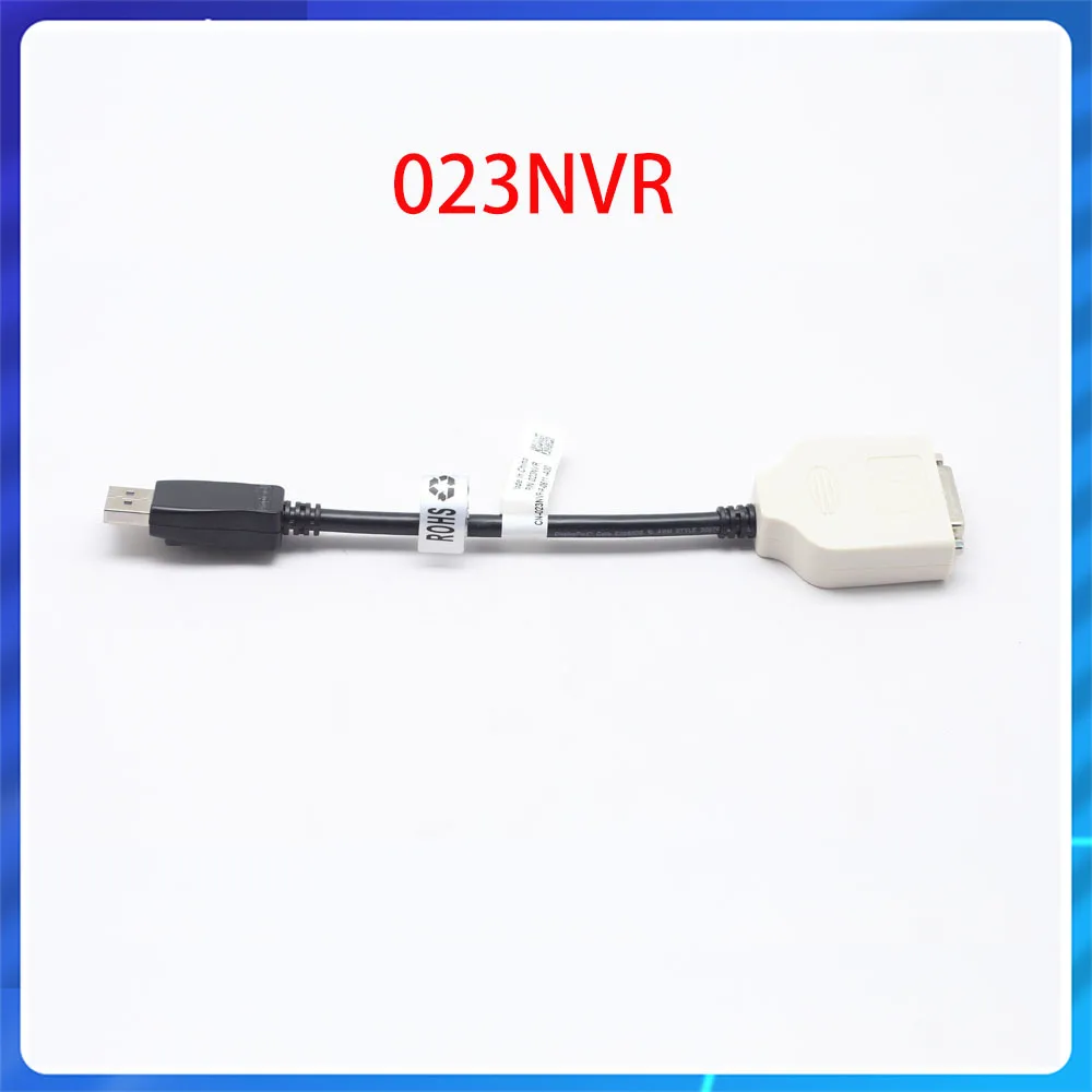 New Original DP to DVI Monitor AV Universal Video Adapter Cable 023NVR DisplayPort (Male) to DVI-D (Female) For Dell