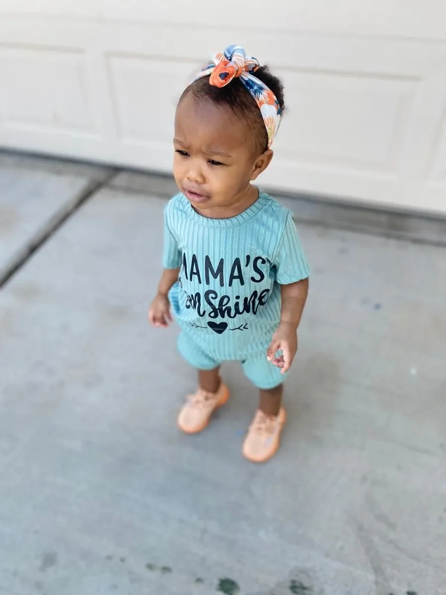 Детская спортивная одежда летний комплект из трех предметов хлопковый материал