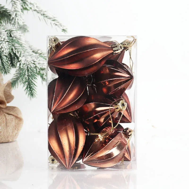 

Набор пластиковых шаров для ёлки 12 шт.