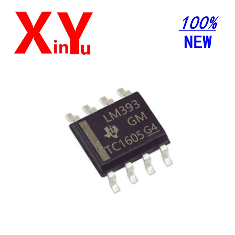 

100% оригинальный новый 10 шт. LM393 LM393ADGKR LM393A LM393AD LM393DR LM393APWR