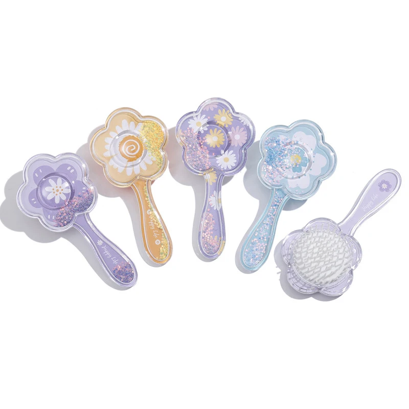 

Cartoon Cute Air Cushion Comb Children's Printed Hair Brush Portable Plastic Detangling Hair Brush for Girls Woman Universal