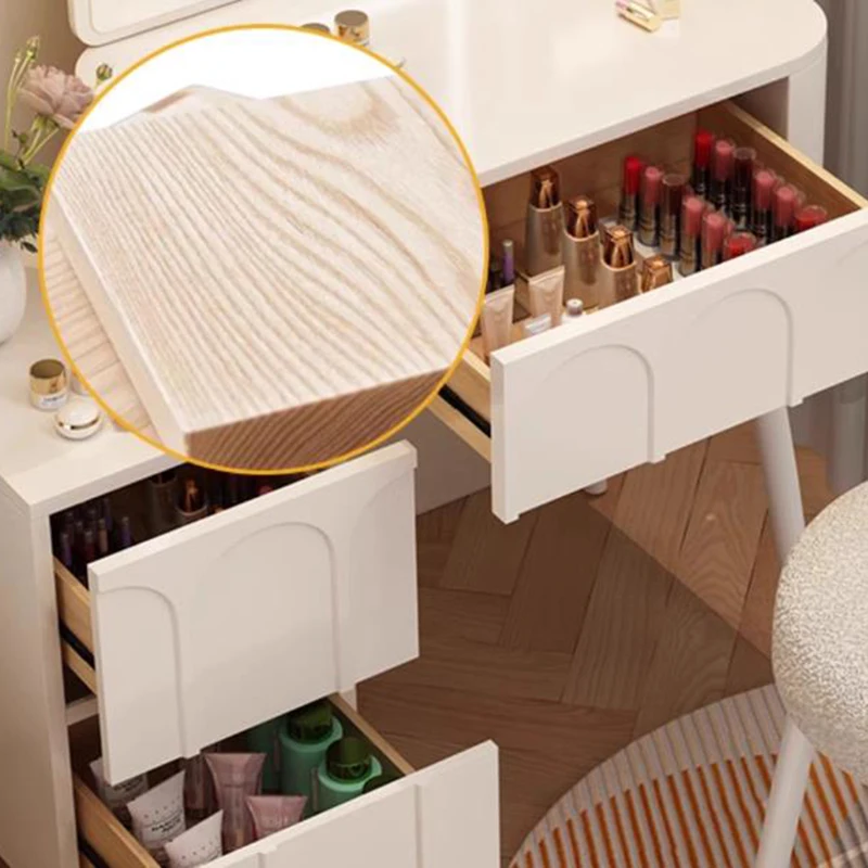 Шкаф для хранения шкафы столы туалетного столика макияж роскошные ночные стойки