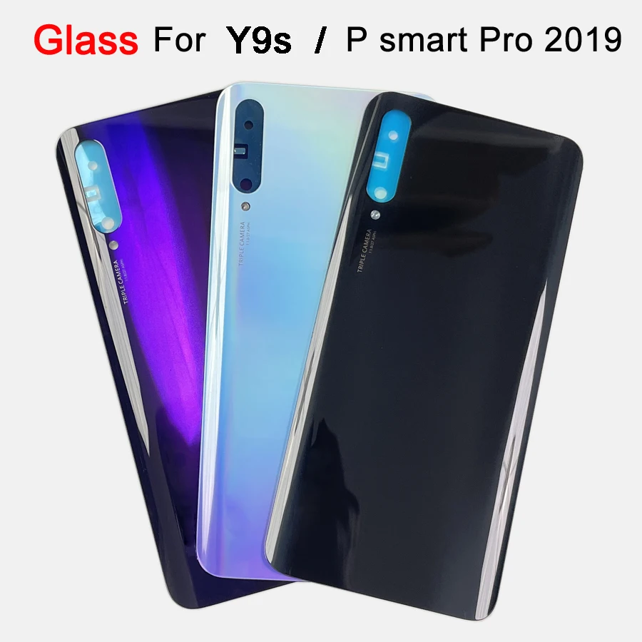 A +++ Новая задняя крышка для Huawei P smart Pro 2019/Y9s Крышка батарейного отсека корпуса