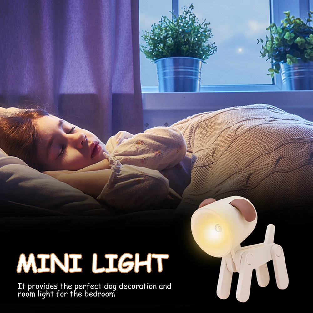 

LED Table Lamp Ornament Magnetic Base Cartoon Cute Mobile Phone Bracket Light Battery Powered Heat Cold Resistance Holiday Gifts