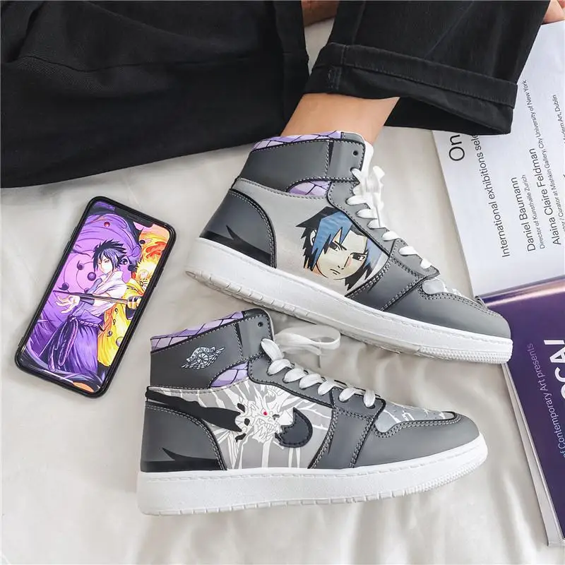 

2022 New Fashion Hip Hop Cosplay Casual Comfortable Men and Women Anime Cartoon Couple High-top Shoes 35-46 Sports Running Shoes