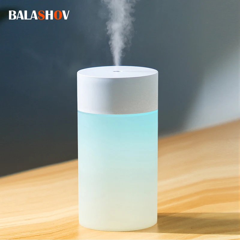 Ultrasonic Humidifier with LED Light, 260 Ml