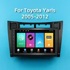 Автомагнитола 2 Din, Android, стерео для Toyota Yaris 2005-2012, автомобильный мультимедийный видеоплеер, навигация, GPS, Wi-Fi, FM-радио