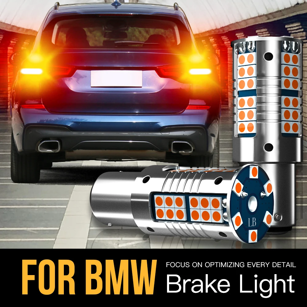 Светодиодная лампа Canbus P21W BA15S 1156 для BMW X1 E84 F48 X3 F25 G01 F97 X6 E71 E72 Z3 Coupe E36 E86 Z4 Roadster E85 2 шт. -