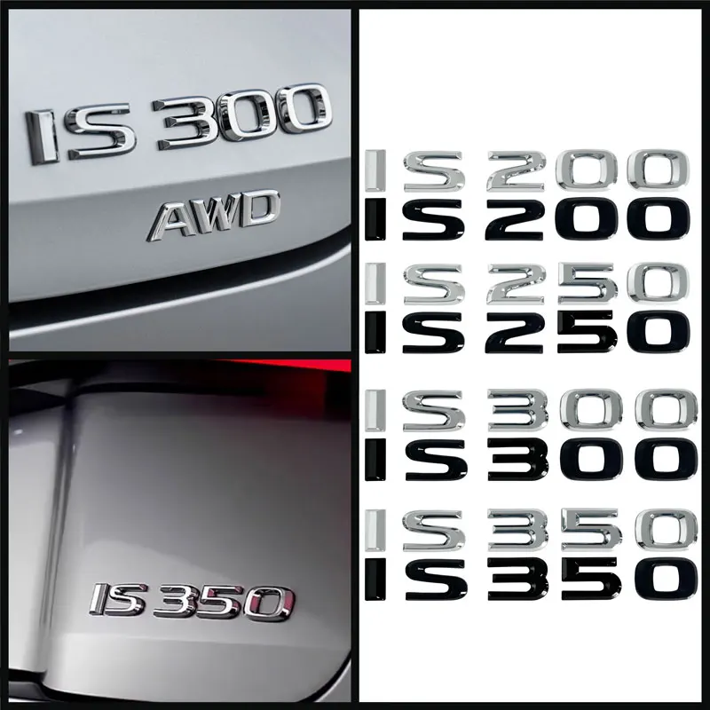 Металлическая 3d-наклейка для Lexus IS200 IS250 IS300 IS350 |