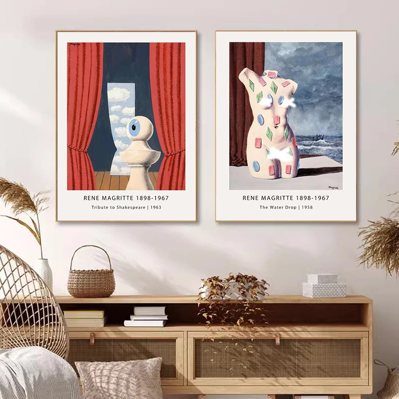 Современная живопись искусство сюрреалист классический Рене Магриттттт