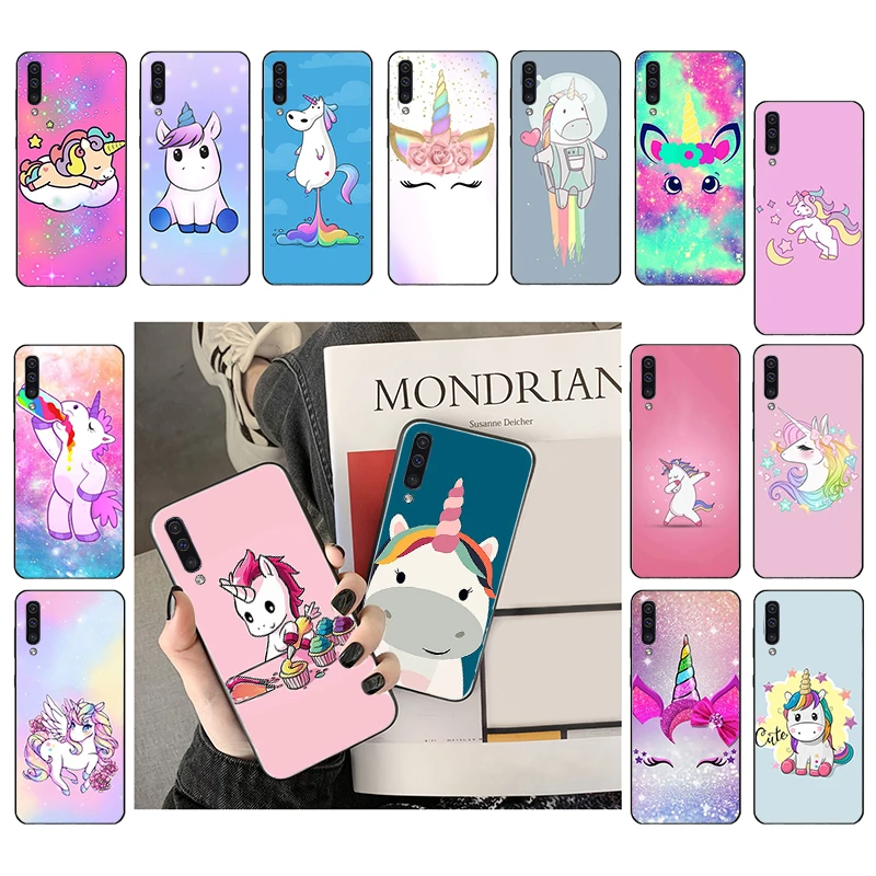 Чехол Единорог для телефона Samsung Galaxy A13 A03 A12 A32 A71 A11 A21S A02 A52 A72 A51 A50 A70 A31 M31 |