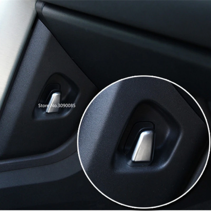 

For Land Rover Discovery Sport 2015-2019 ABS Silver Car Co-pilot Storage Box Hook Cover Trim Sticker Car Accessories