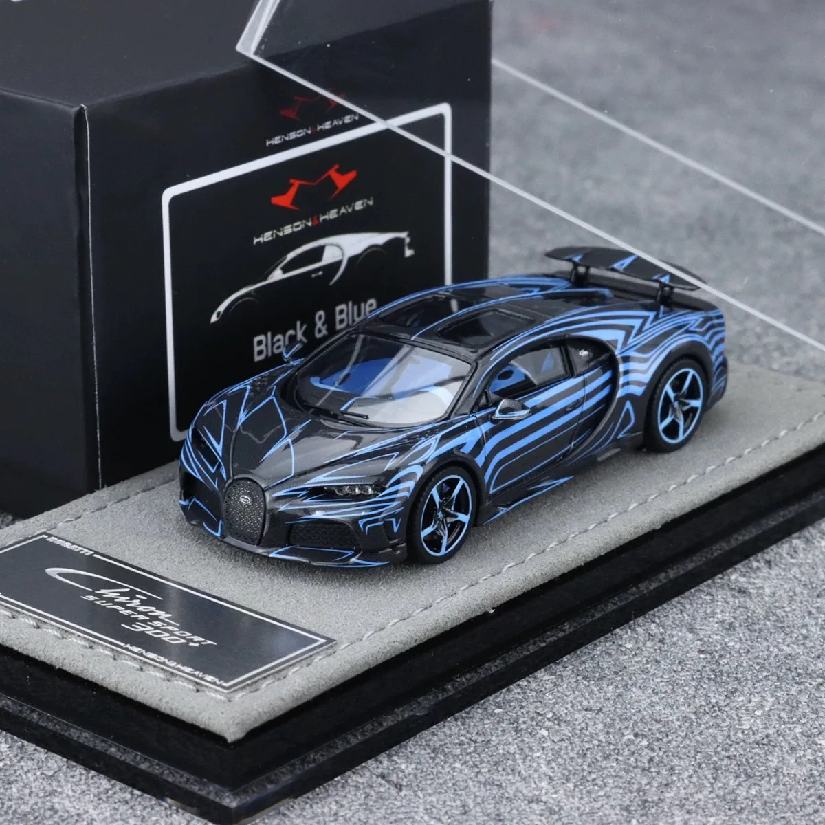 Модель HH 1:64 Bugatti Chiron Supersport 300-серия коллекция моделей автомобилей из смолы