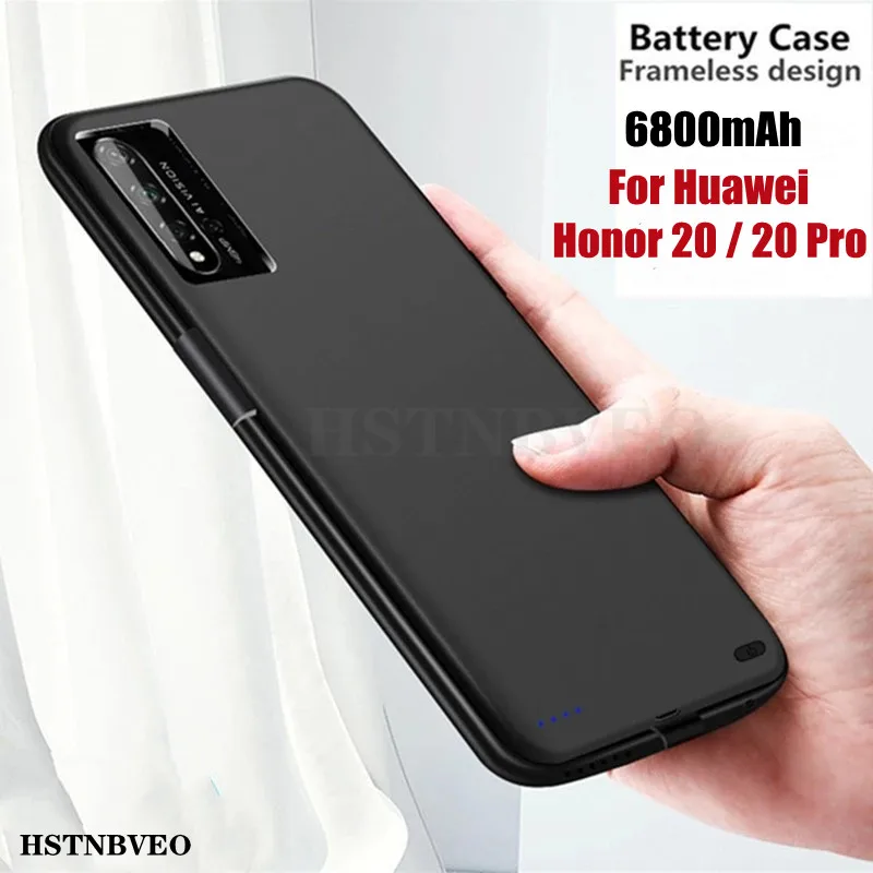 

for Huawei Honor 20 Power Bank Battery Charging Case Portable PowerBank Battery Charger Cases for Honor 20 Pro Battery Case