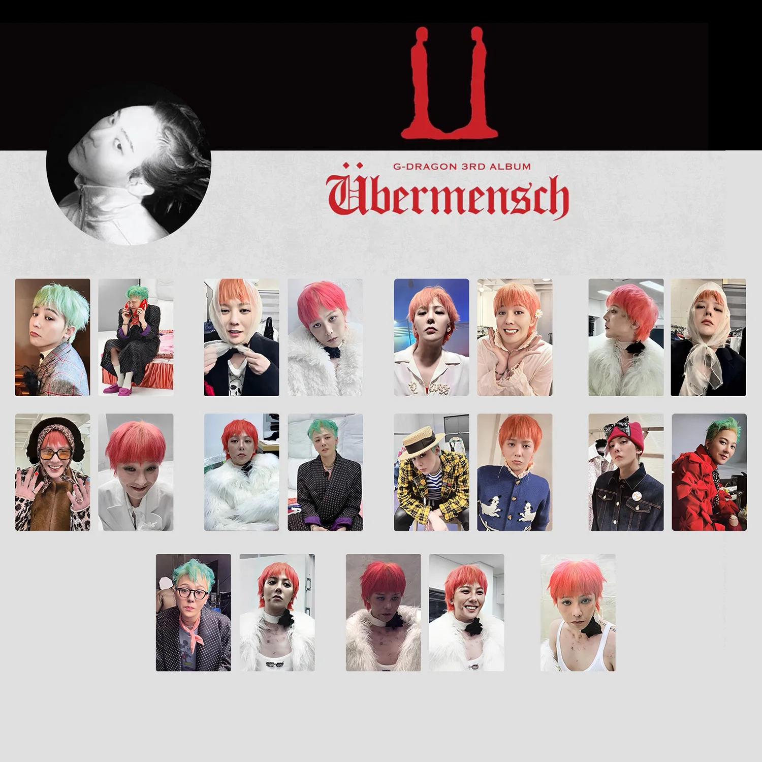 

Закладки Kpop Idol GD G-DRAGON Ubermensch