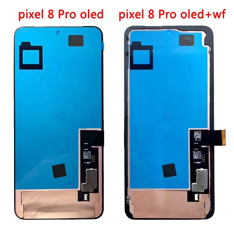 Фото Качество OLED для Google Pixel 8 Pro, ЖК-дисплей, сенсорный экран, дигитайзер, панель в сборе, GC3VE G1MNW, дисплей с рамкой №4