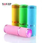 Портативная сушилка для лака для ногтей красивые инструменты мини светодиодная Сушилка для ногтей лампа для отверждения геля фонафонарь УФ-геля