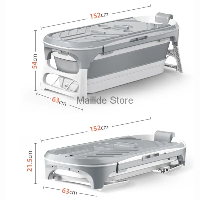 Минималистичная фотованна для дома Складная Ванна отдыха полноразмерная