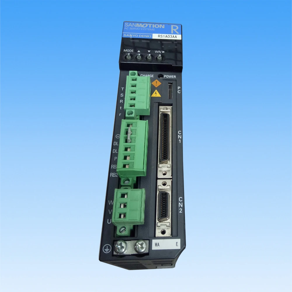 

SANMOTION Servo motor driver RS1AO3AA/Motor R2AA08075FXH11