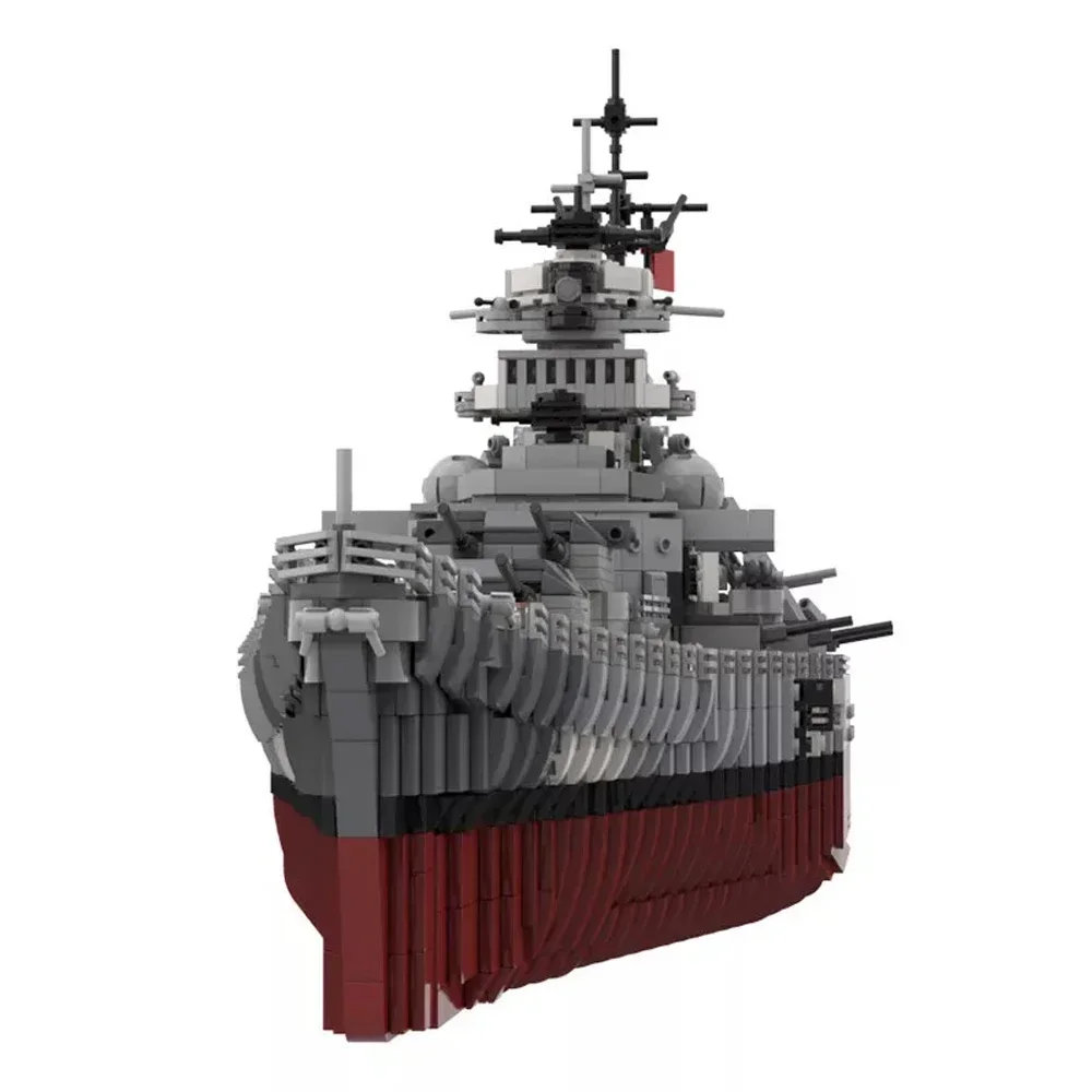 Gobrick MOC Bismarck модель военного корабля времен Второй мировой войны Набор