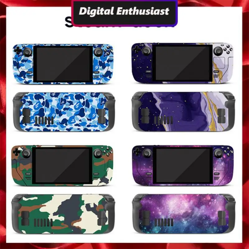 

1 Set Protective Cover High-quality Game Console Stickers Dust-proof Anti-fingerprint Pvc Stickers For Steam Deck Console