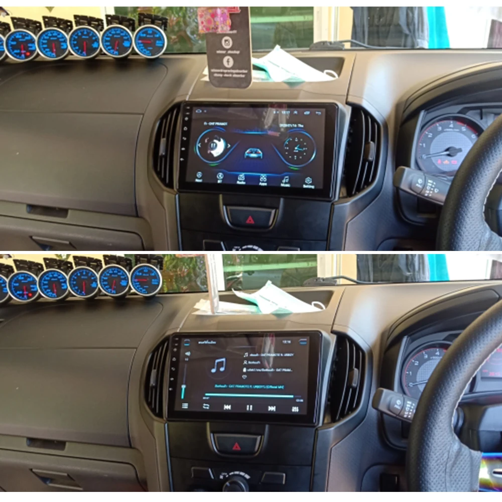 Мультимедийный плеер ZJCGO стерео GPS радио навигация Android 10 экран для Isuzu D-Max